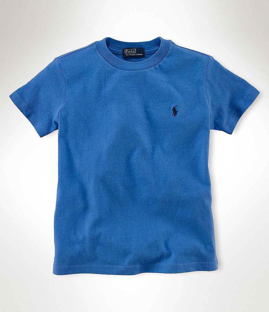 Ralph Lauren Childrenswear Big Boys 8-20 Basic Crewneck Tee