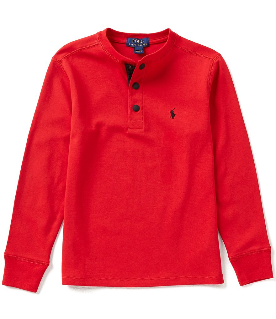 Ralph Lauren Childrenswear Big Boys 8-20 Henley Tee