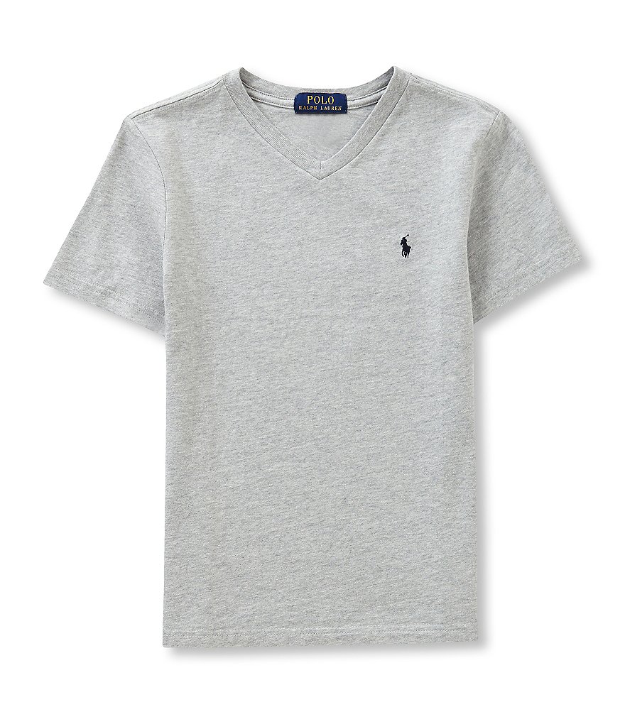 Ralph Lauren Childrenswear Big Boys 8-20 V-Neck Tee