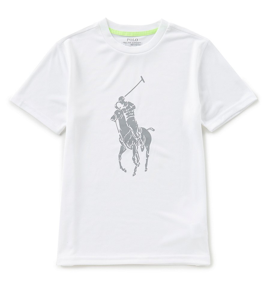 Ralph Lauren Childrenswear Little Boys 2T-7 Short-Sleeve Performance Jersey Tee