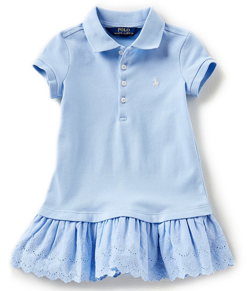 Ralph Lauren Childrenswear Little Girls 2T-6X Drop-Waist Dress