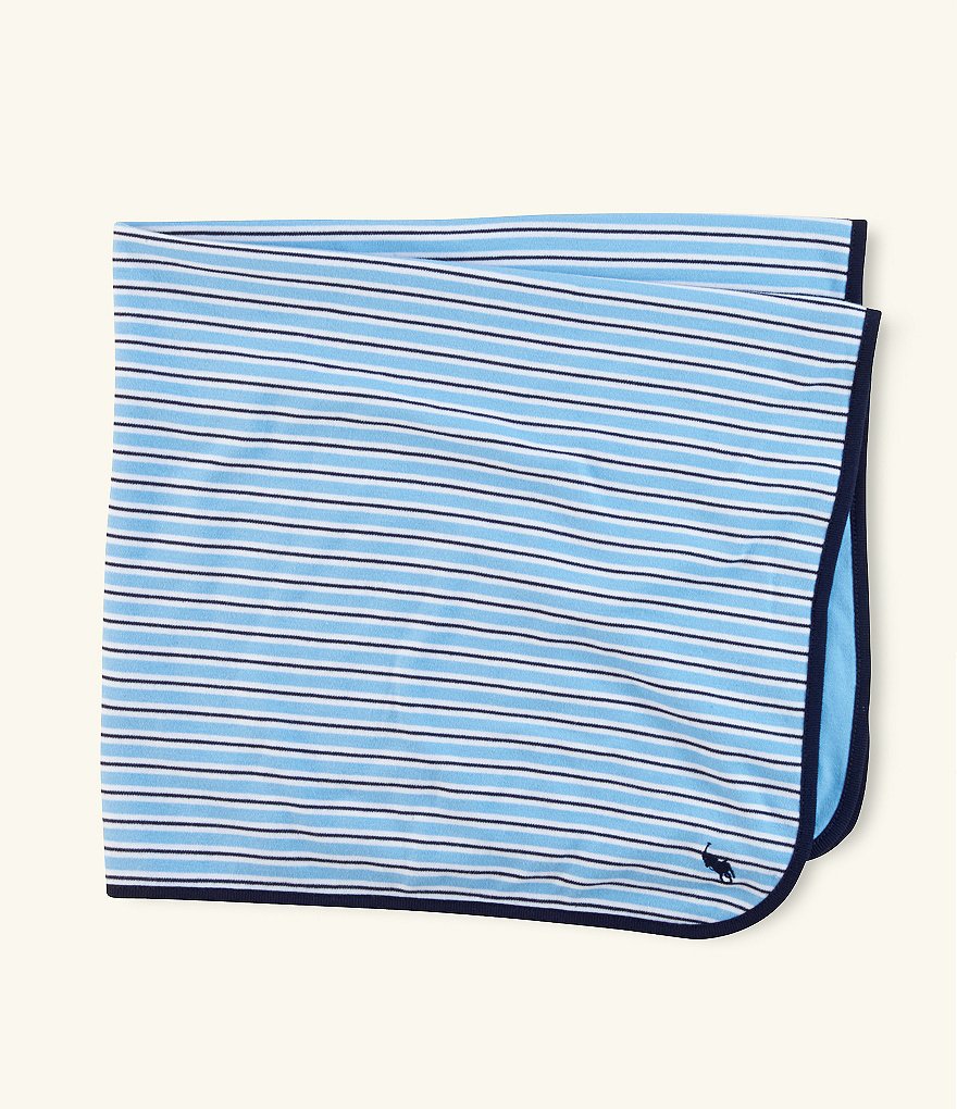 Ralph Lauren Childrenswear Rugby-Stripe Blanket