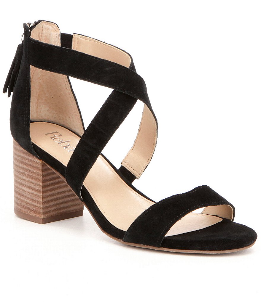 Reba Quicker Banded and Tassel Zip Sandal