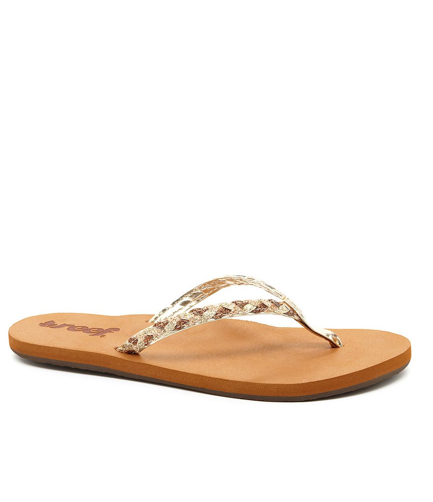 Reef Twisted Stars Flip Flops