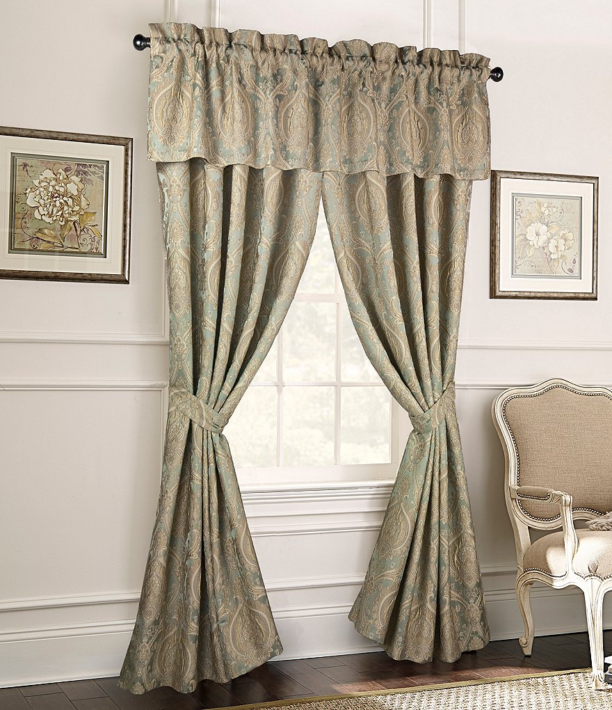 Rose Tree Norwich Damask Medallion Jacquard Window Treatments
