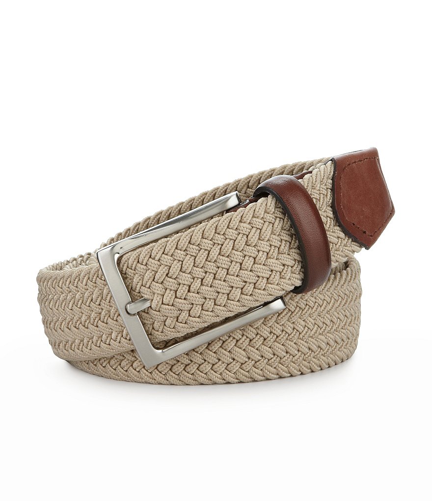 Roundtree & Yorke Big & Tall Slinky Stretch Belt
