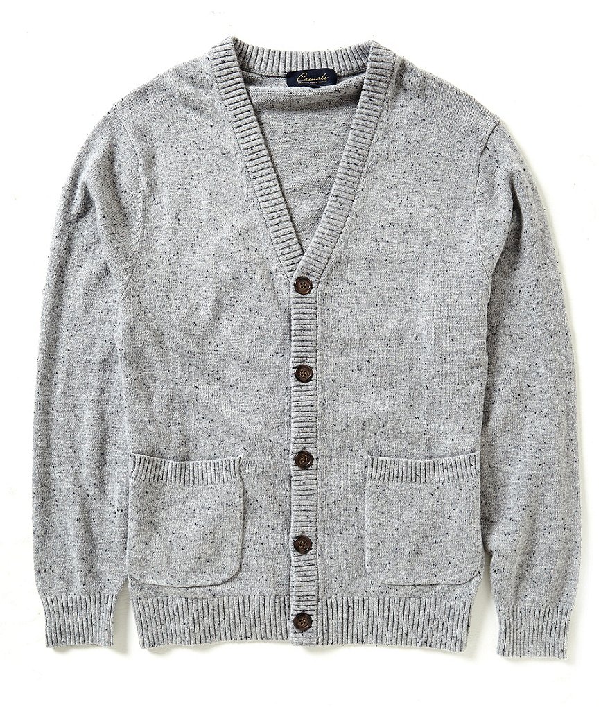 Roundtree & Yorke Cardigan Donegal Sweater