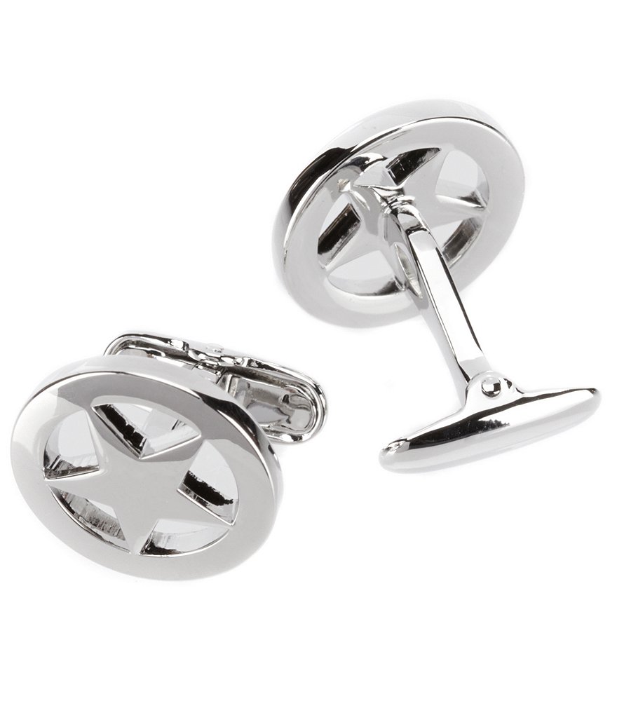 Roundtree & Yorke Sheriff Badge Cuff Links