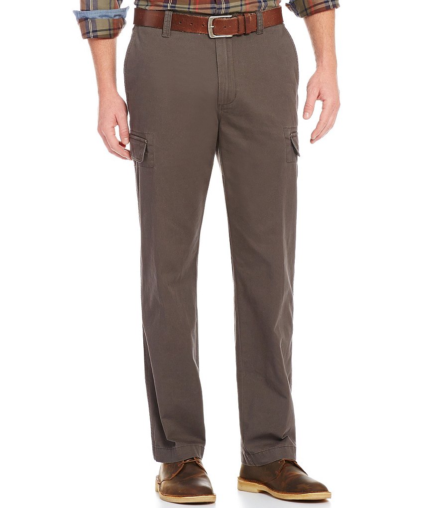 Roundtree & Yorke Flat Front Cargo Pants