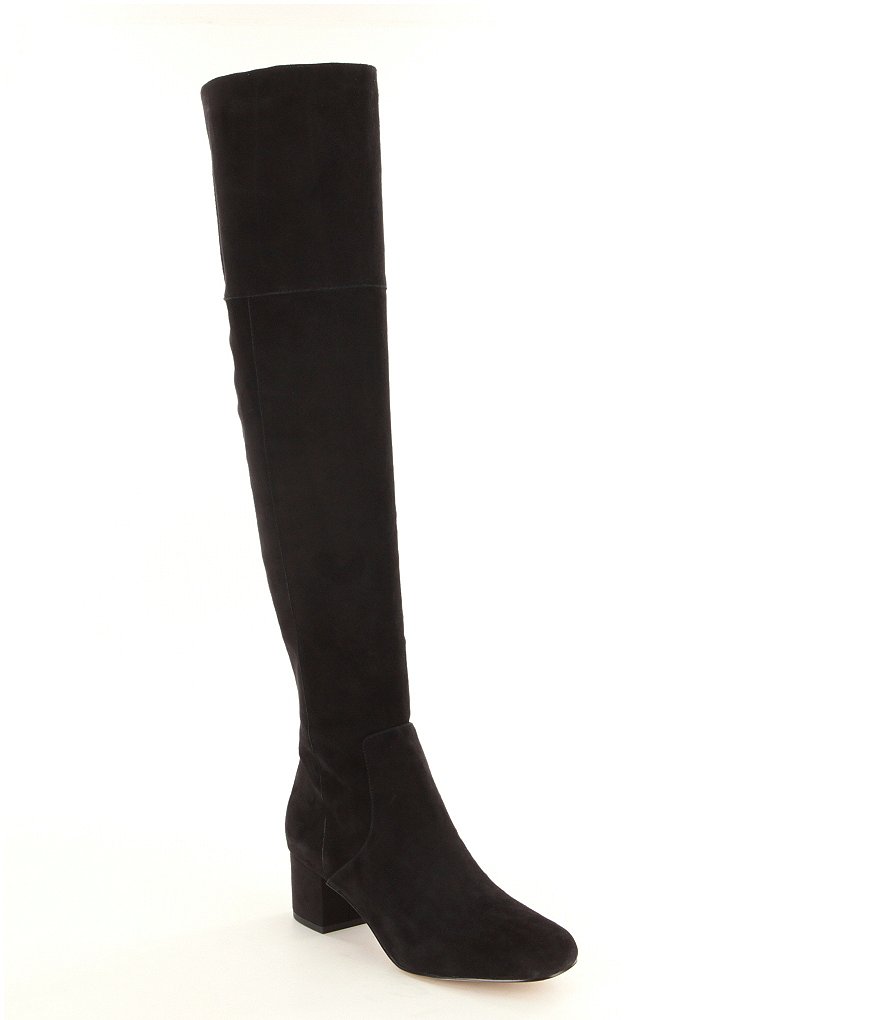 Sam Edelman Elina Over the Knee Block Heel Boots