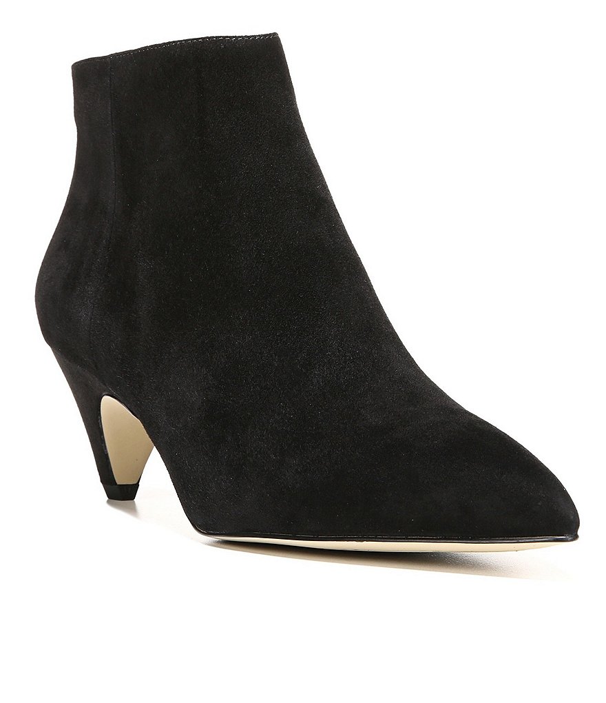 Sam Edelman Lucy Suede Pointed-Toe Booties