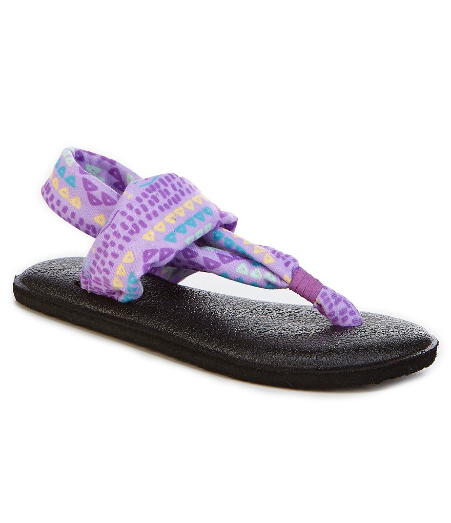 Sanuk Girls´ Yoga Sling Burst Geometric Sandals