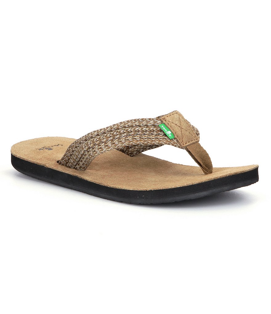 Sanuk Men´s Fraid Webbing Flip Flops