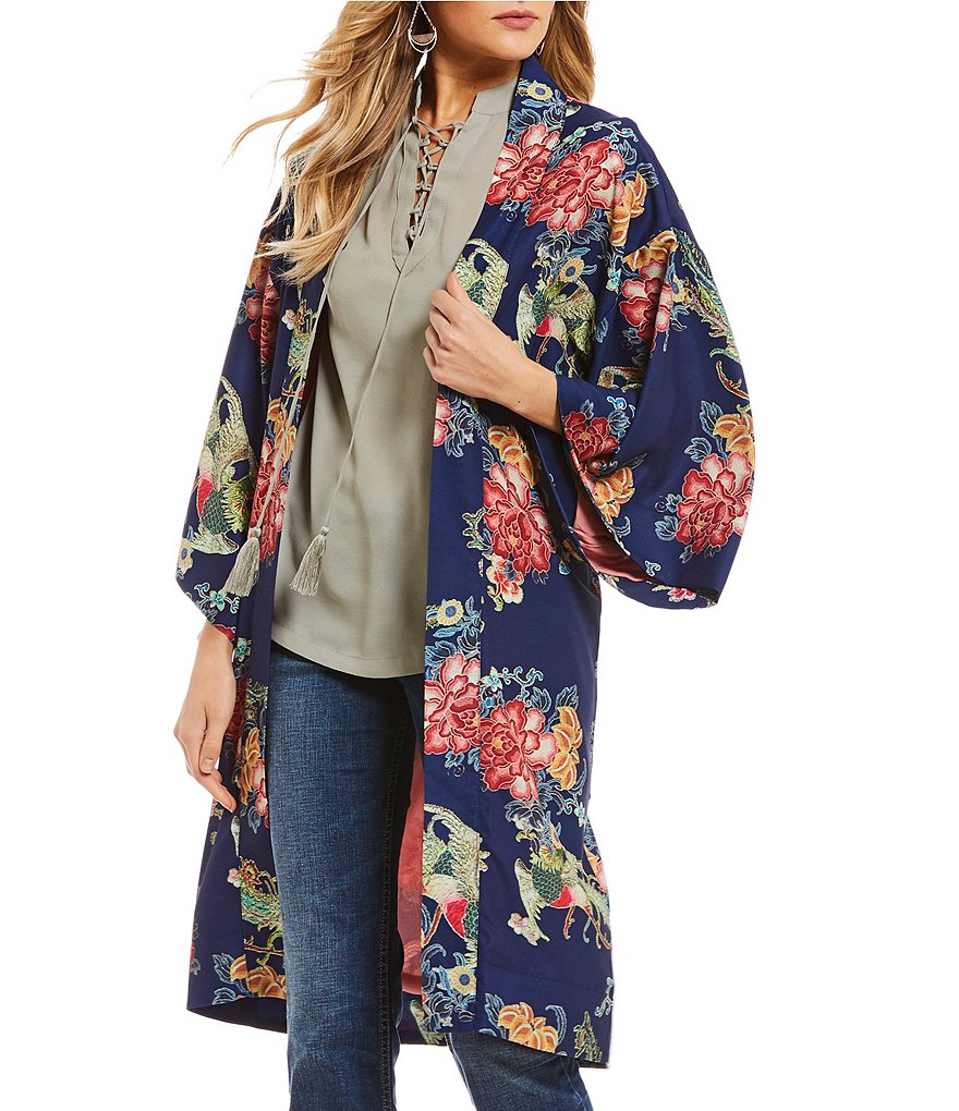 Silver Jeans Co. Jordyn Floral Kimono