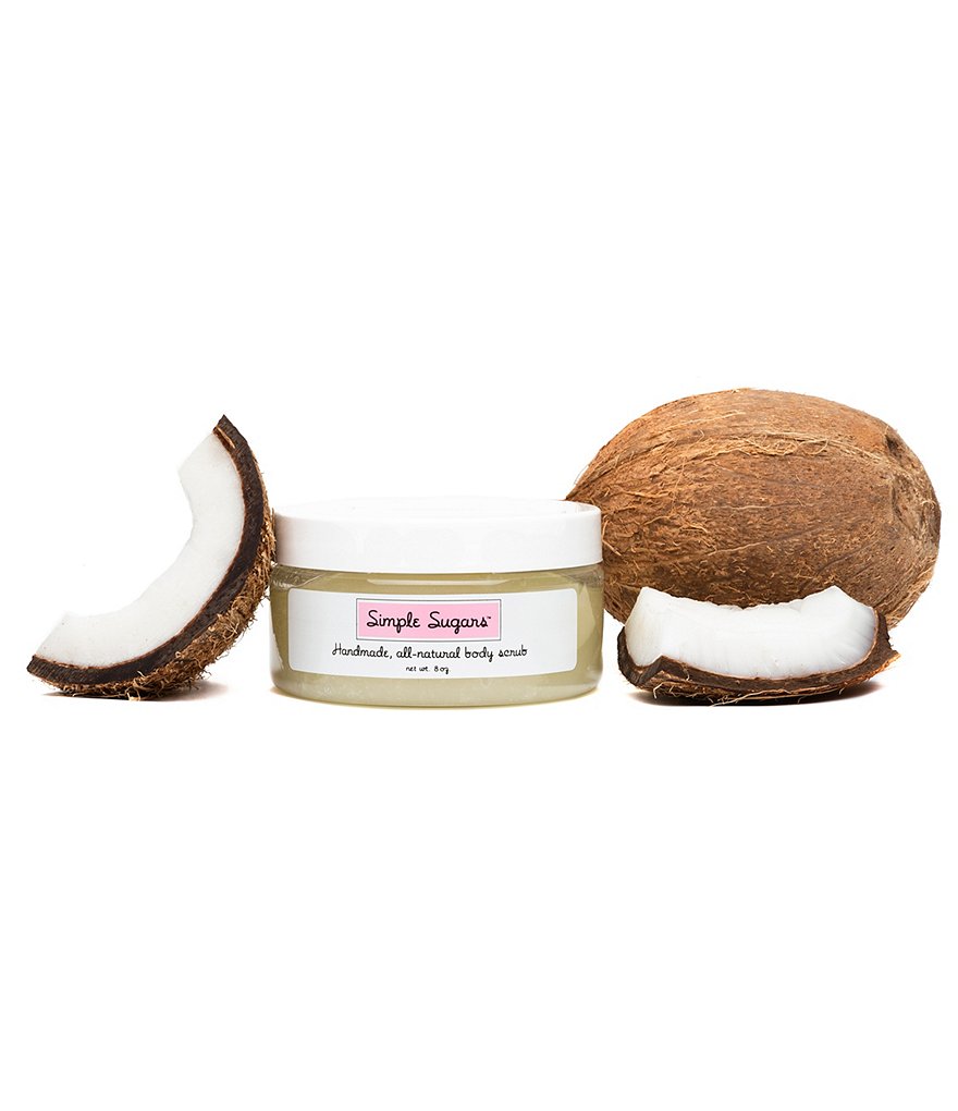Simple Sugars Coconut Body Scrub with Emu Oil