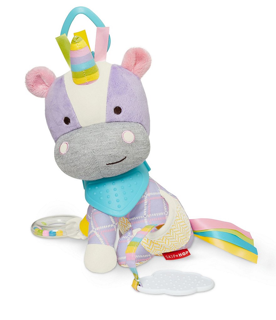 Skip Hop Unicorn Buddy Rattle Toy & Teether