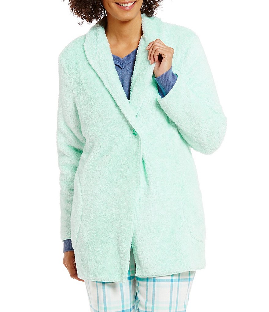 Sleep Sense Plush Fleece Cardigan