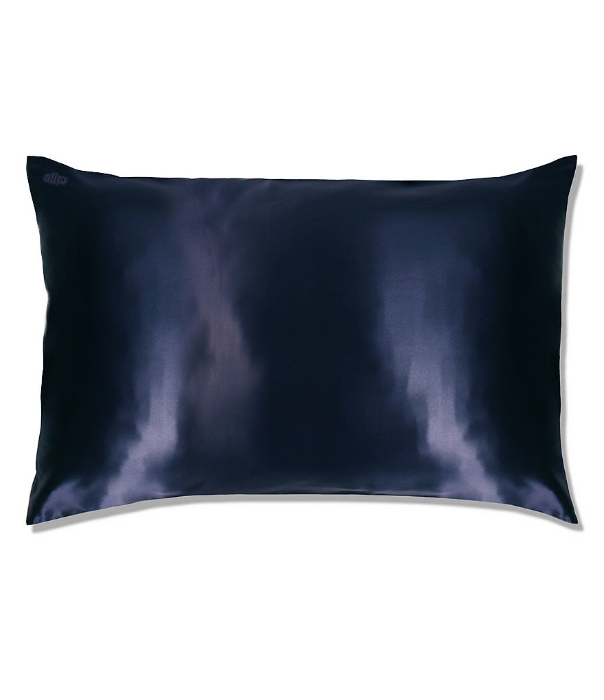 Slip Silk Standard Queen Pillowcase - Navy