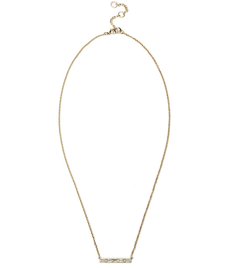 Sole Society Bar Necklace