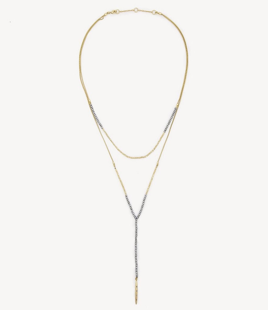 Sole Society Multi Row Necklace