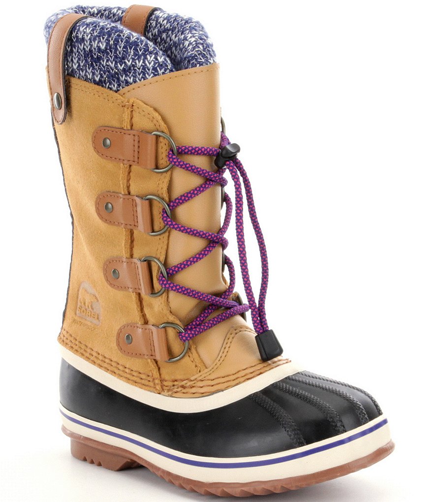 SOREL® Girls´ Waterproof Cold Weather Joan of Arctic™ Knit Boots