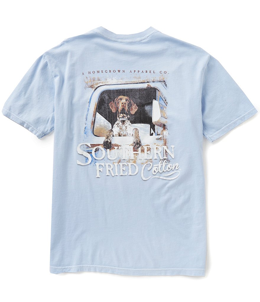 Southern Fried Cotton Men's Colt Short-Sleeve Pocket Graphic Tee