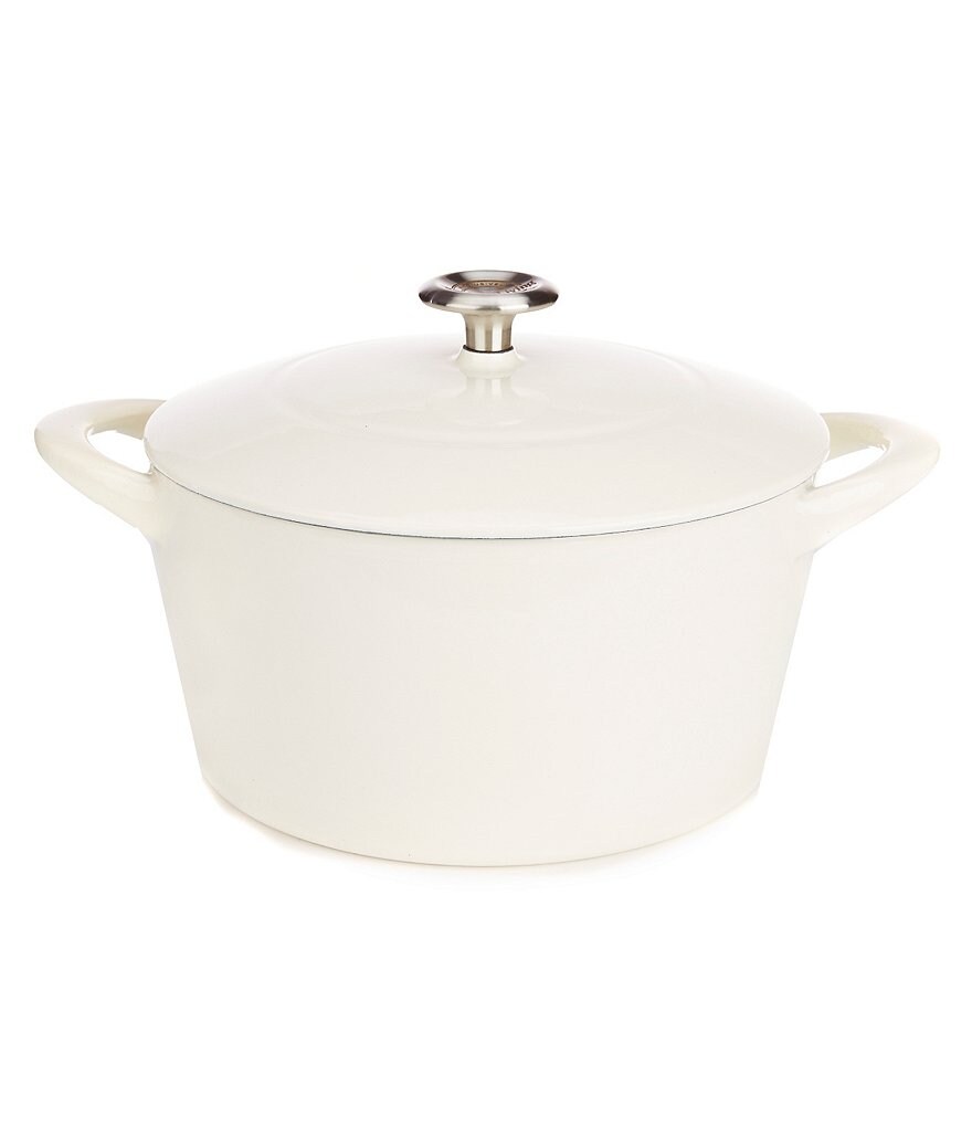 Southern Living 5.5-Quart Round Enameled Cast Iron Dutch Oven