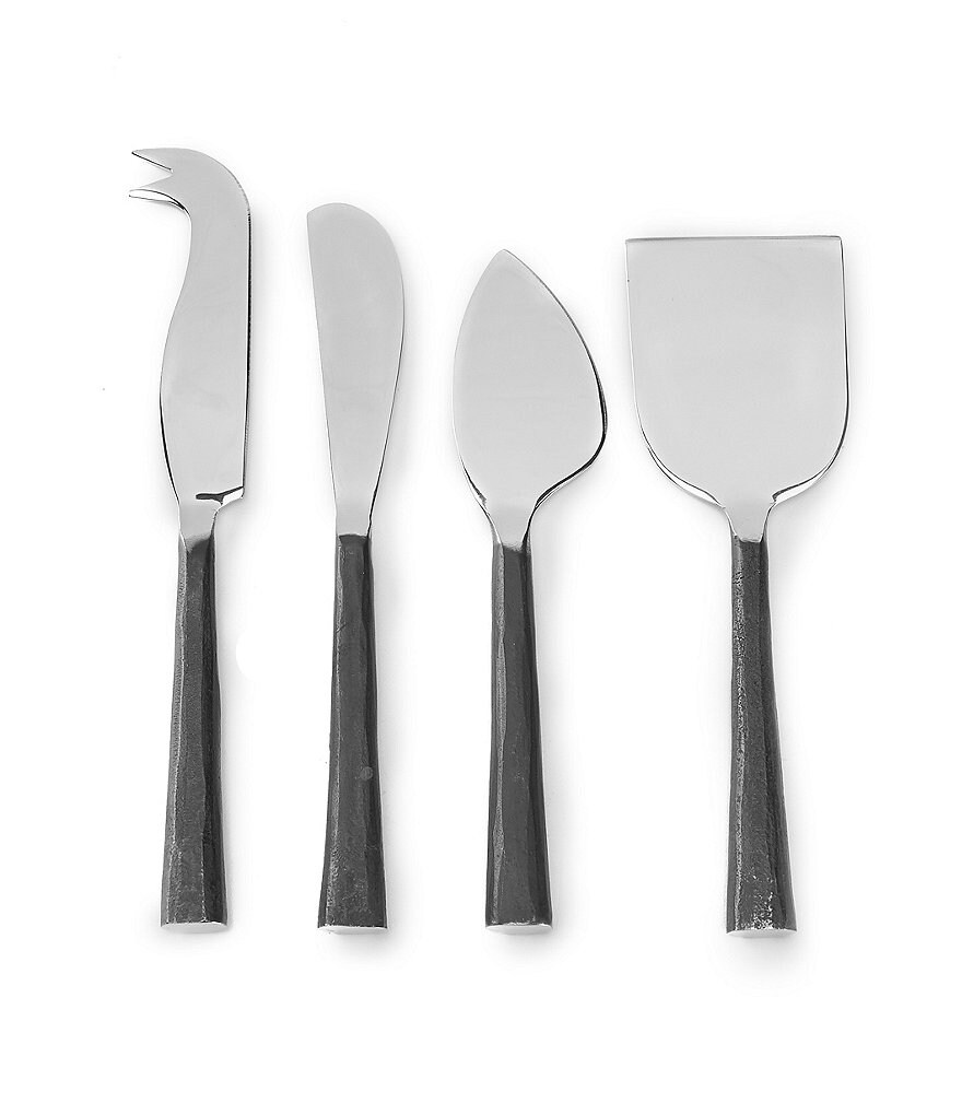Southern Living Festive Fall Collection Black Cheese Knives Set of 4
