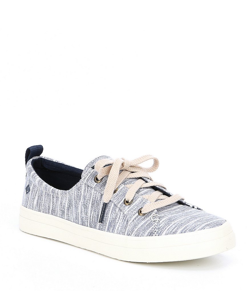 Sperry Crest Vibe Paintery Stripe Sneakers
