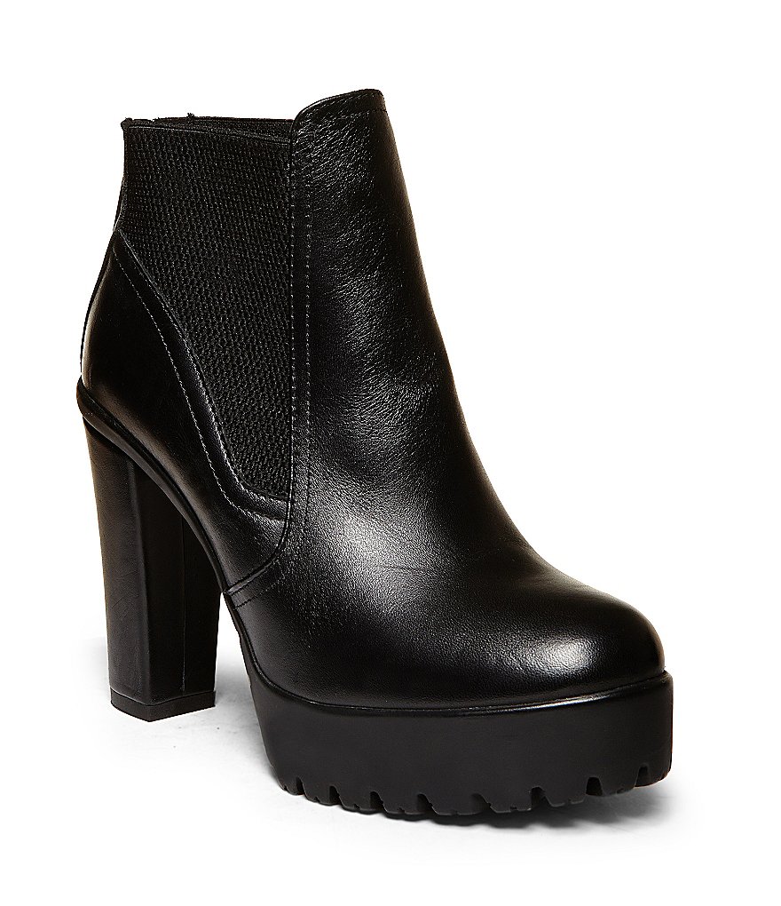 Steve Madden Amandaa Platform Chelsea Booties