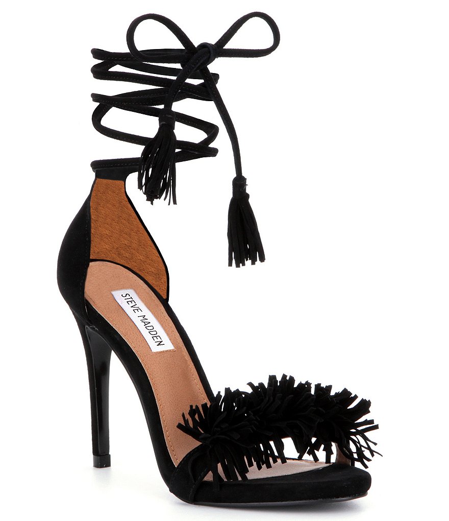 Steve Madden Sassey Fringe Sandals