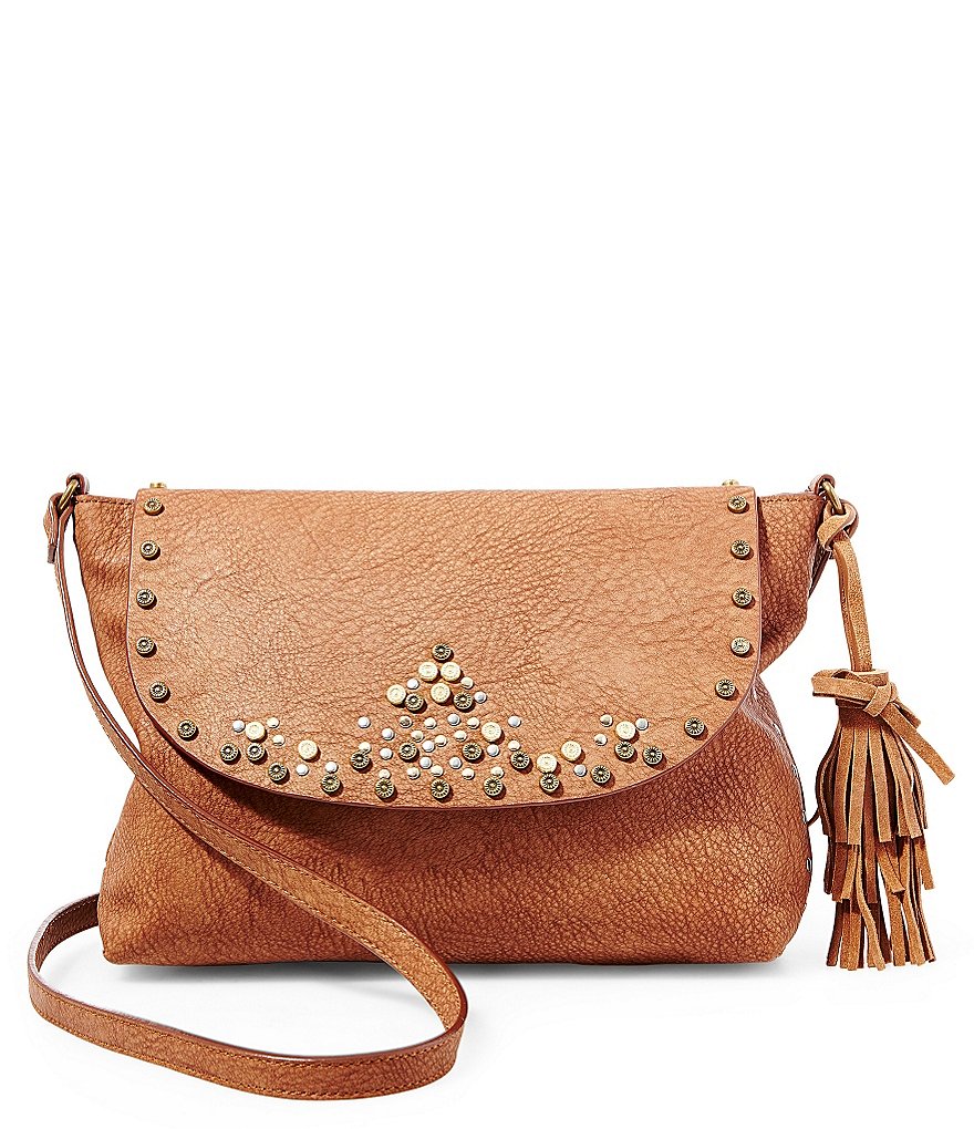 Steven by Steve Madden Zora Flower Eyelet Cross-Body Bag