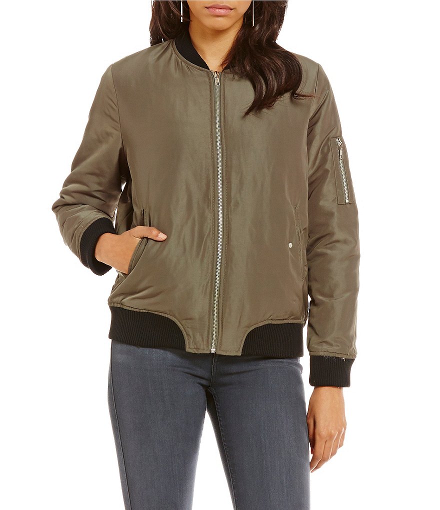 Sugarlips Nylon Bomber Jacket