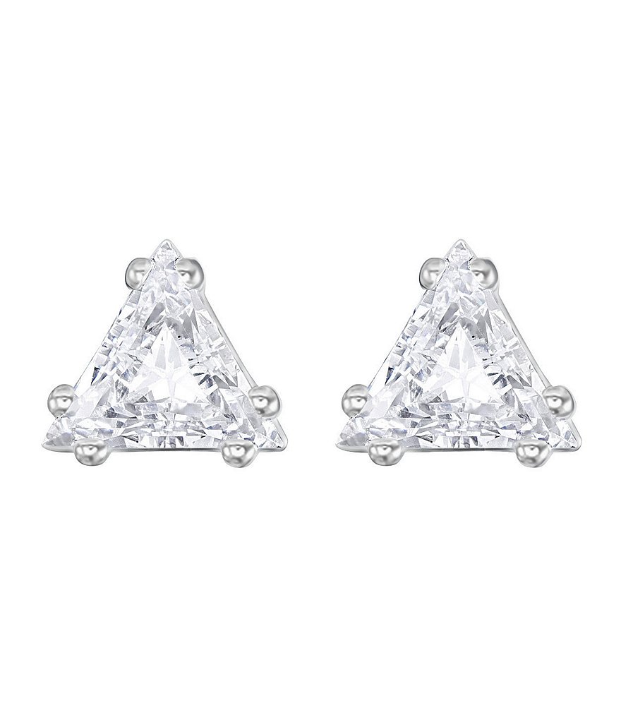 Swarovski Attract Triangle Stud Earrings