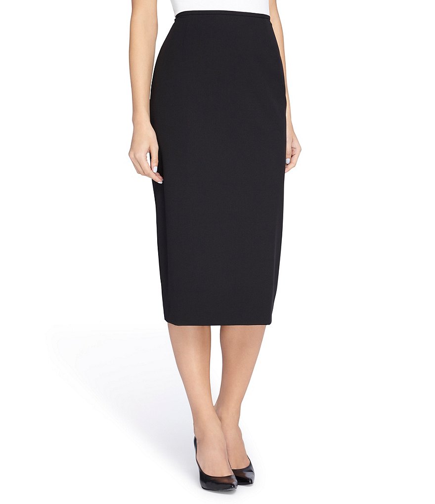 Tahari ASL Bi-Stretch Seamed Pencil Skirt