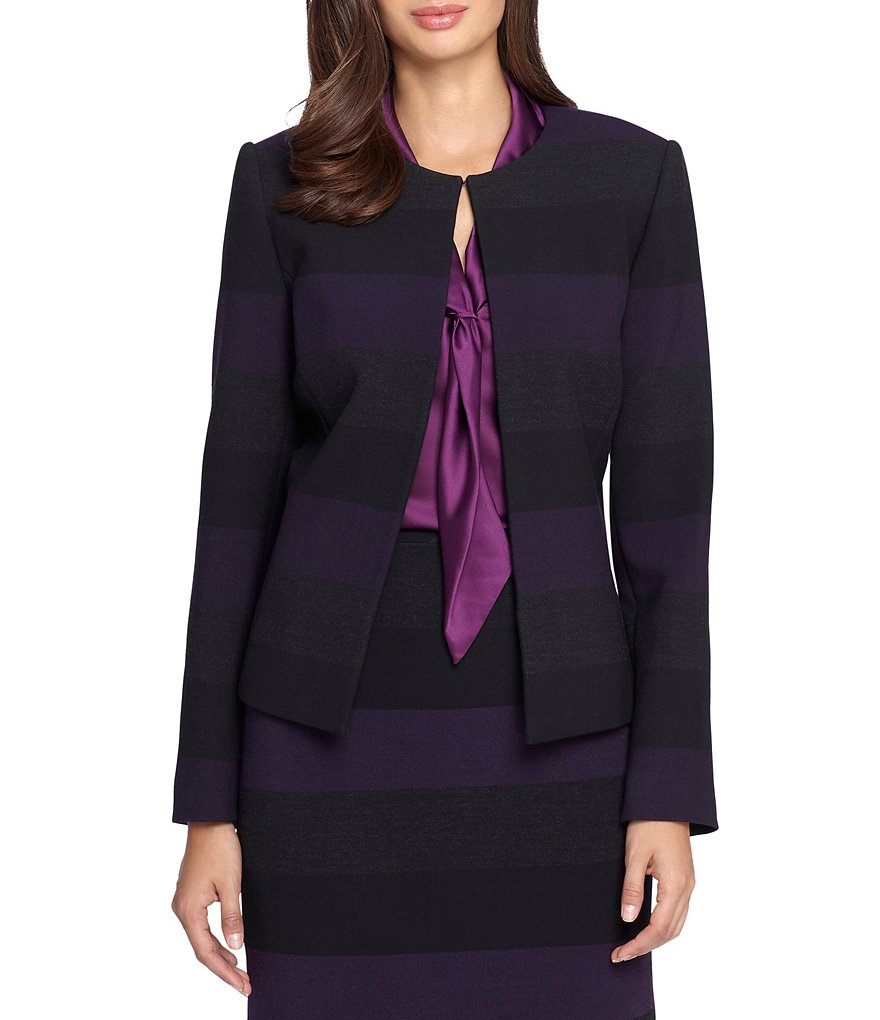 Tahari ASL Striped Jacket