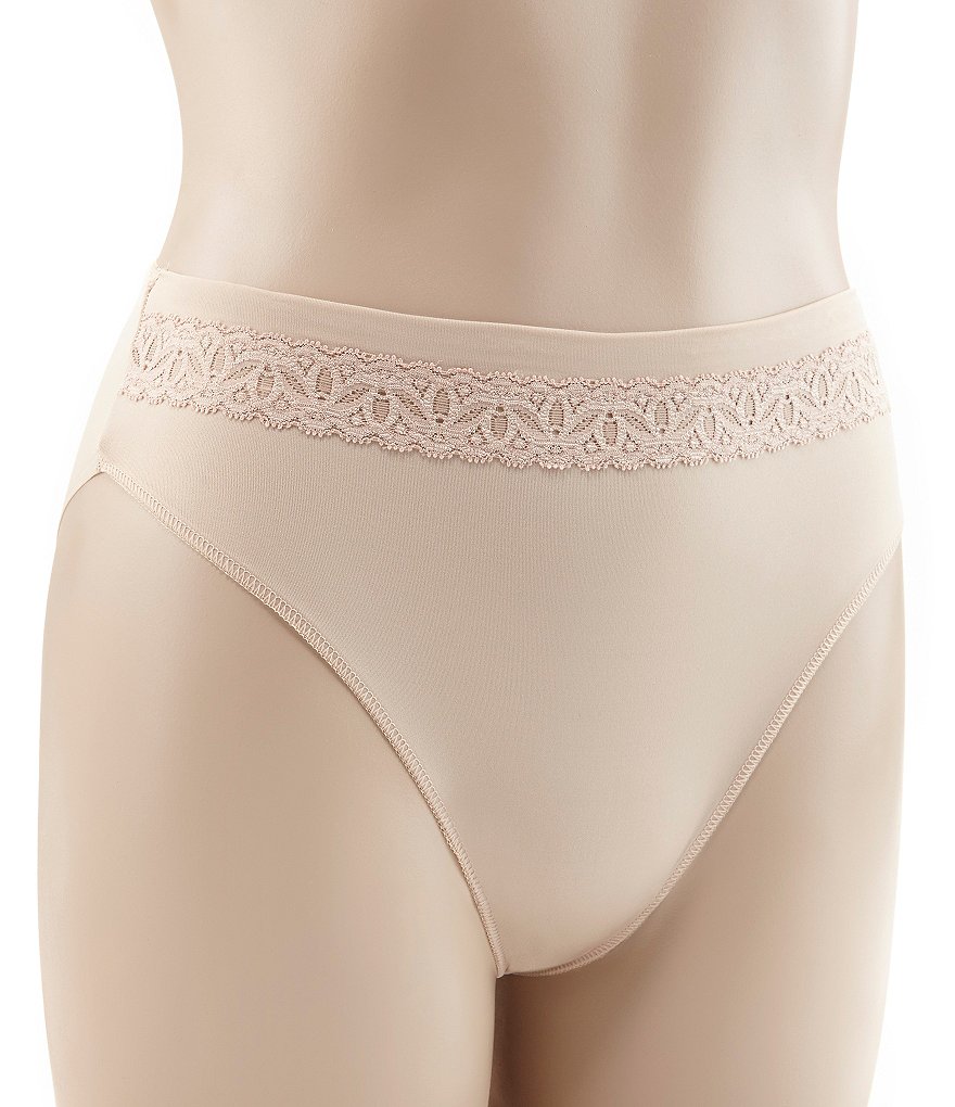 TC Fine Intimates Wonderful Edge® Micro & Lace Hi-Cut Panty