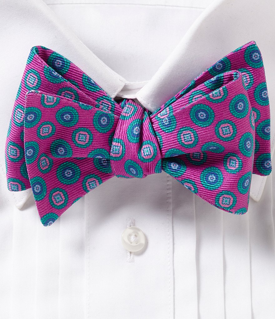 Ted Baker London Funky Foulard Silk Bow Tie