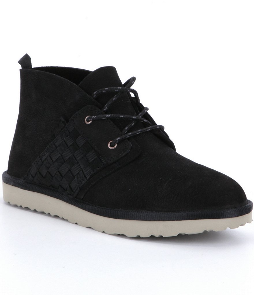 Teva Women´s Coromar Leather Woven Side Detail Lace-Up Chukka Boots