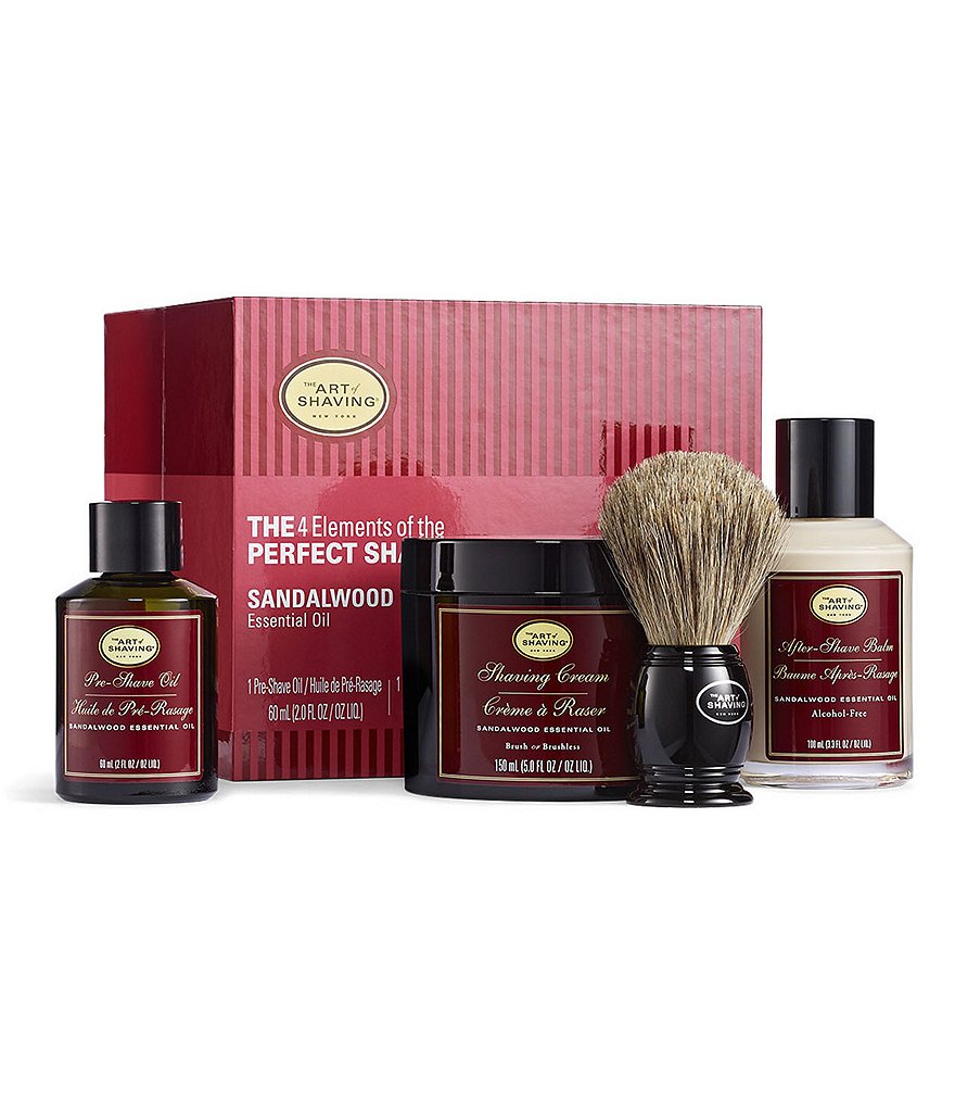The Art of Shaving The 4 Elements of The Perfect Shave Sandalwood Kit
