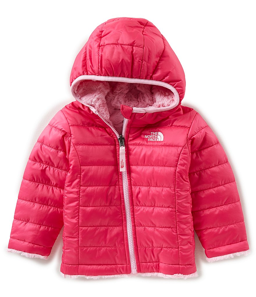 The North Face Baby Girls 3-24 Months Reversible Mossbud Swirl Hoodie Jacket