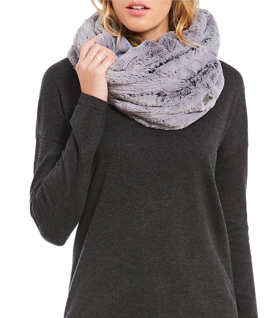 The North Face Furlander Faux-Fur & Jersey Infinity Scarf