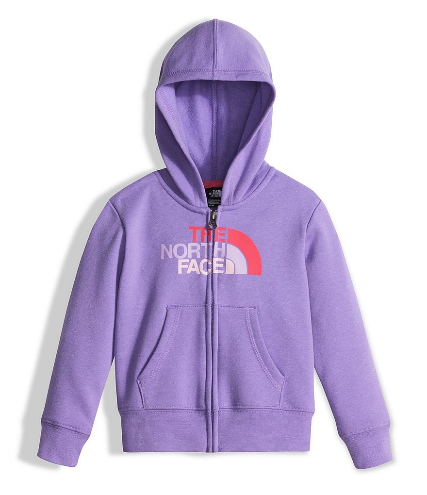 The North Face Little Girls 2T-4T Logowear Full-Zip Hoodie Jacket