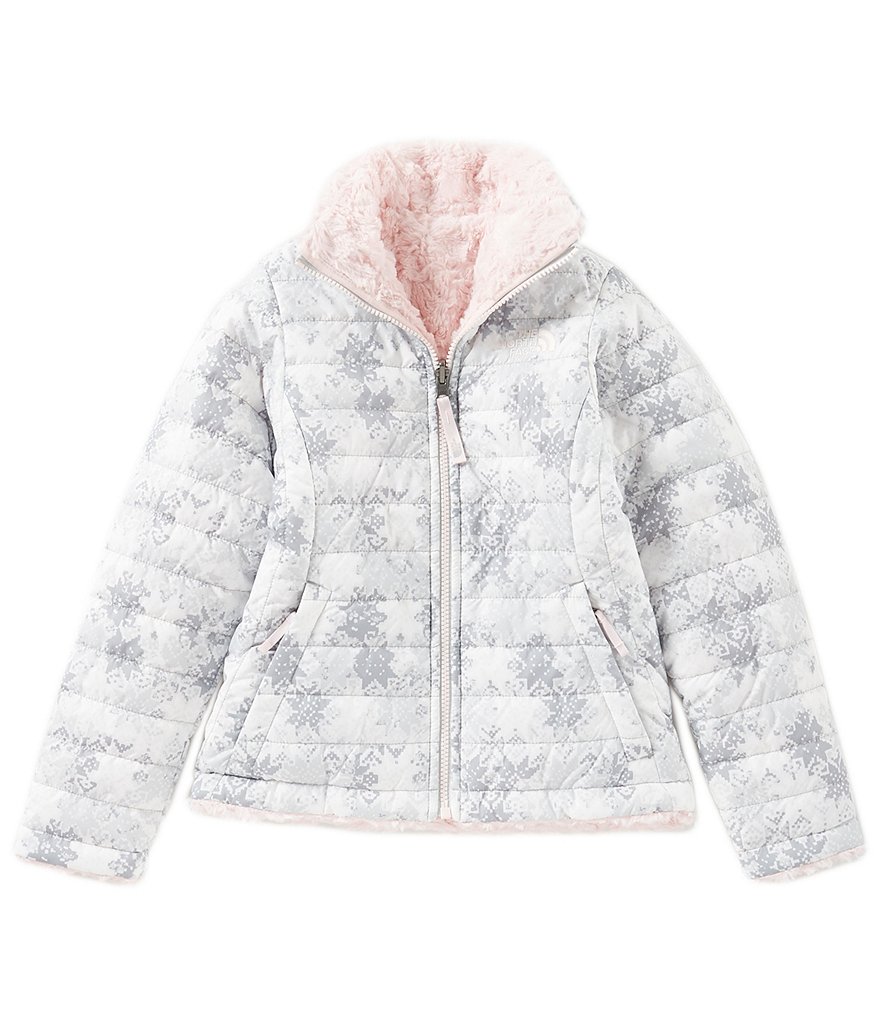 The North Face Little/Big Girls 5-18 Reversible Mossbud Swirl Jacket