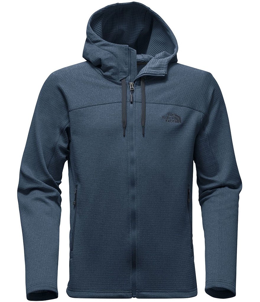 The North Face Needit Fleece Elbow-Patch Full-Zip Hoodie