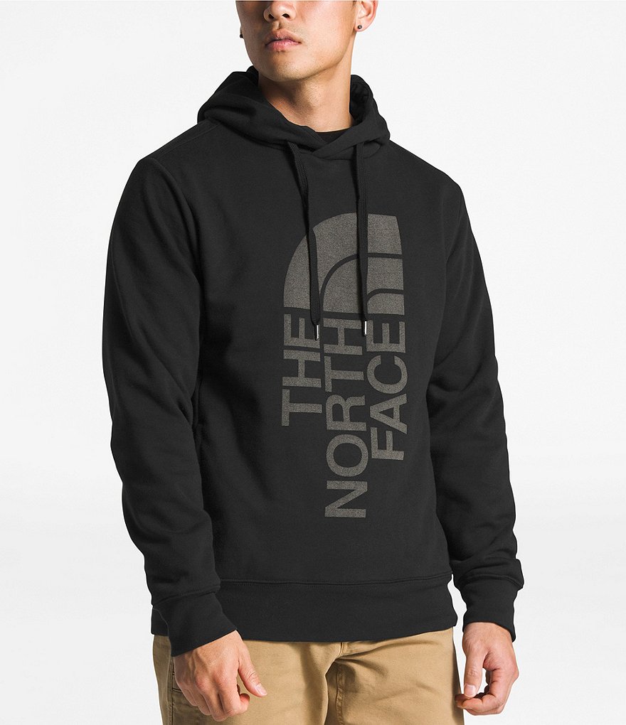 The North Face Standard Fit Long-Sleeve Fleece Trivert Logo Pullover Hoodie