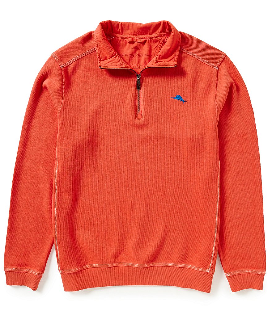 Tommy Bahama Nassau Half-Zip Long-Sleeve Pullover