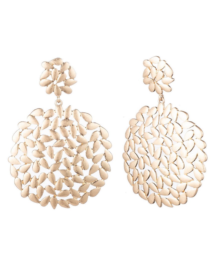 trina Trina Turk Filligree Statement Earrings