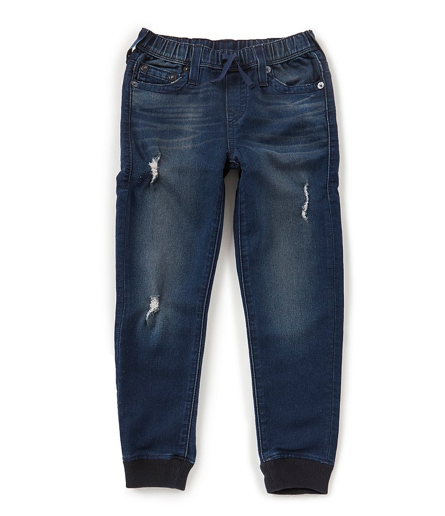 True Religion Big Boys 8-20 French Terry Denim Jogger Pants