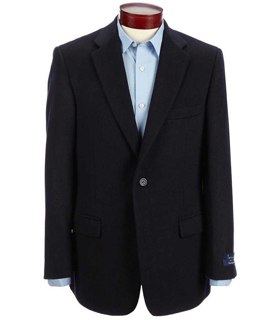 Turnbury Camel Hair Single-Breasted Blazer